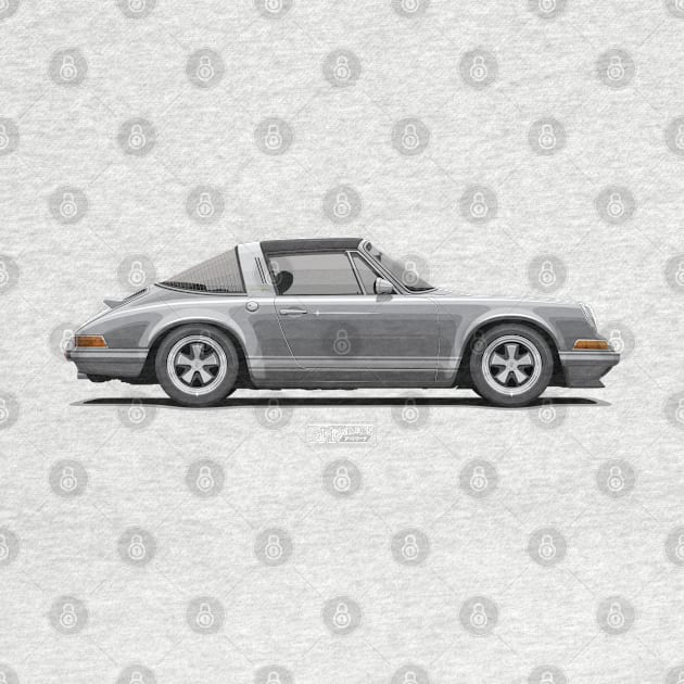 Singer 911 Targa Grey by ARVwerks